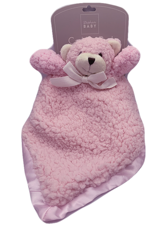 Cuddle Bud Pink Bear