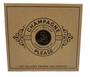 Champagne Pourer and Stopper Box Set