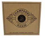 Champagne Pourer and Stopper Box Set