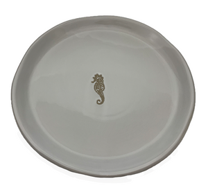 SALE SAVE 20% - Seahorse Appetizer Plate Regular Price $11.99