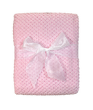 Fleece Baby Blanket Pink