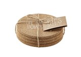 SALE SAVE 20% Cork Coasters Happy Hour Assortment Set of 4 Regular Price $5.99