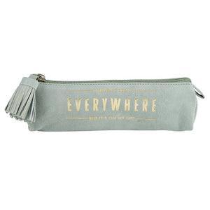 I Haven't Been Everywhere But It's On My List Zippered Pouch