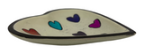 Multicolor Hearts Decorative Soapstone Tray