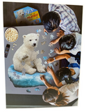 I AM™ LiL POLAR BEAR Animal-Shaped Jigsaw Puzzle 100 Pieces