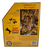 I AM™ TIGER Head-Shaped Jigsaw Puzzle 586 Pieces