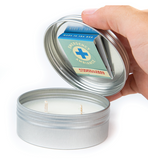 Because Children Emergency Ambiance Travel Candle Tin