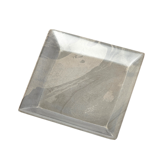 Dove Gray Decorative Soapstone Tray